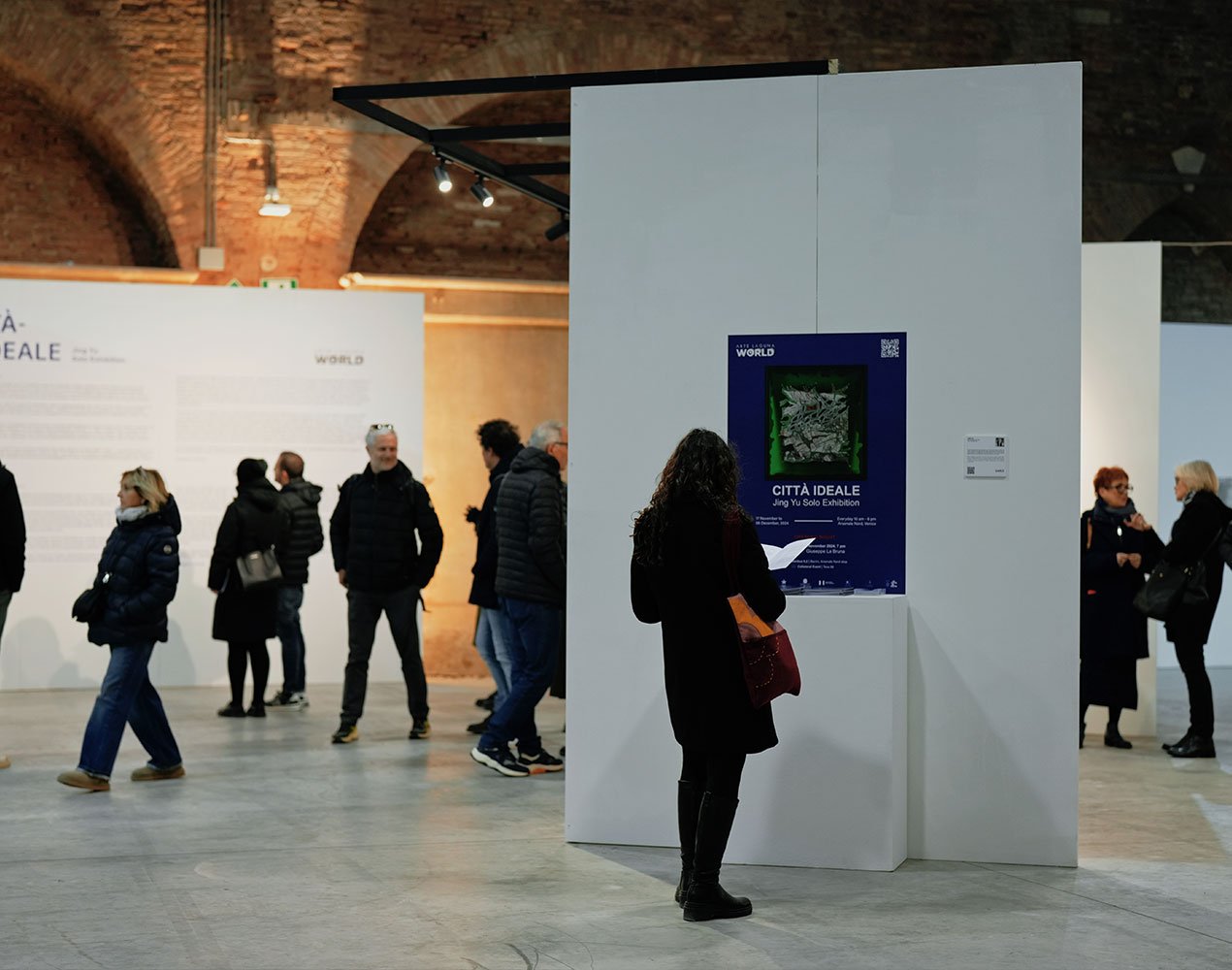 Exhibition spaces at Arsenale Nord in Venice.