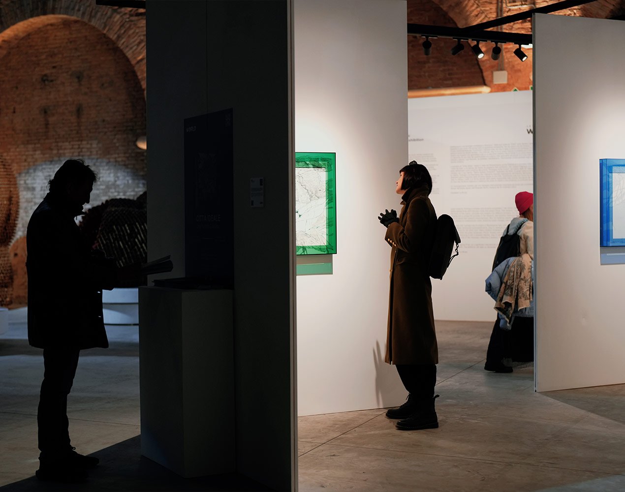 Exhibition spaces at Arsenale Nord in Venice.